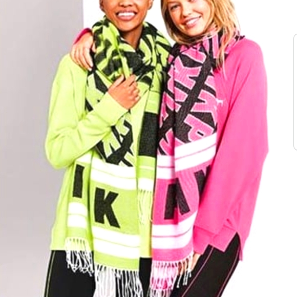 PINK Victoria's Secret Accessories - Pink Victoria Secret blanket scarf